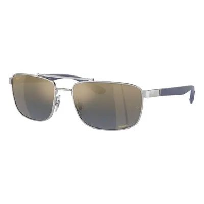 Ray-Ban RB3737CH 003/J0 Polarized ONE SIZE (60) Ezüst Unisex Napszemüvegek