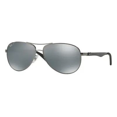 Ray-Ban Carbon Fibre RB8313 004/K6 Polarized L (61) Szürke Női Napszemüvegek