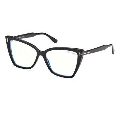 Tom Ford FT5844-B 005 ONE SIZE (55) Fekete Férfi Dioptriás szemüvegek