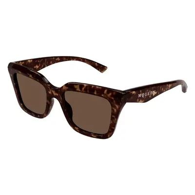 Alexander McQueen AM0473S 002 ONE SIZE (53) Havana Férfi Napszemüvegek