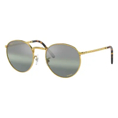 Ray-Ban New Round Chromance Collection RB3637 9196G4 Polarized L (53) Arany Unisex Napszemüvegek