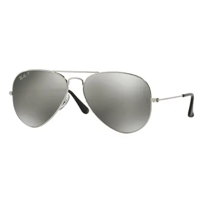 Ray-Ban Aviator Classic RB3025 003/59 Polarized M (58) Ezüst Unisex Napszemüvegek