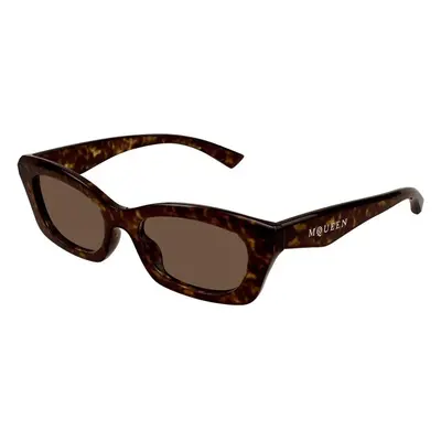 Alexander McQueen AM0474S 002 ONE SIZE (52) Havana Férfi Napszemüvegek