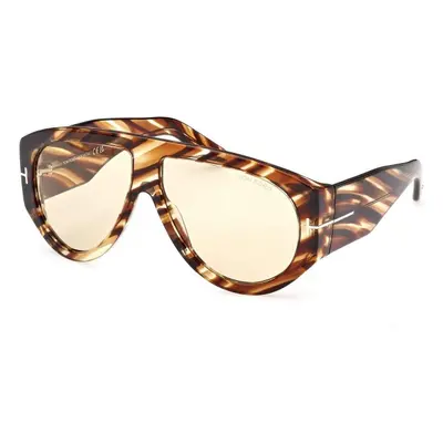 Tom Ford Bronson FT1044 56E ONE SIZE (60) Havana Unisex Napszemüvegek