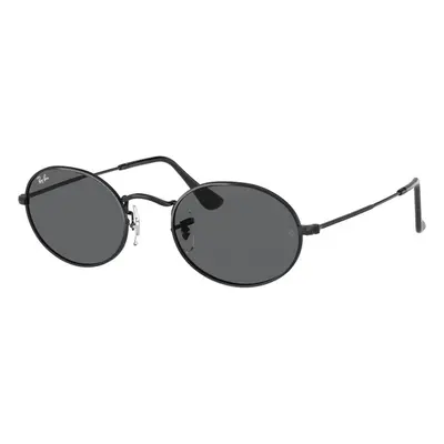 Ray-Ban Oval RB3547 002/B1 M (51) Fekete Unisex Napszemüvegek