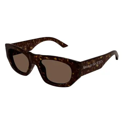 Alexander McQueen AM0450S 002 ONE SIZE (54) Havana Unisex Napszemüvegek