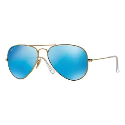 Ray-Ban Aviator Flash Lenses RB3025 112/4L Polarized M (58) Arany Unisex Napszemüvegek