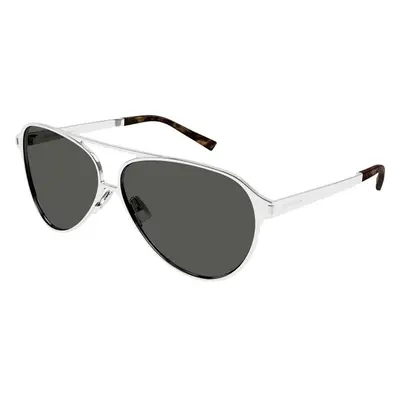 Saint Laurent SL734 002 ONE SIZE (62) Ezüst Unisex Napszemüvegek