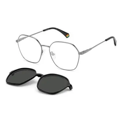 Polaroid PLD6183/CS V81/M9 Polarized ONE SIZE (56) Ezüst Unisex Dioptriás szemüvegek