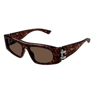 Alexander McQueen AM0471S 002 ONE SIZE (53) Havana Unisex Napszemüvegek