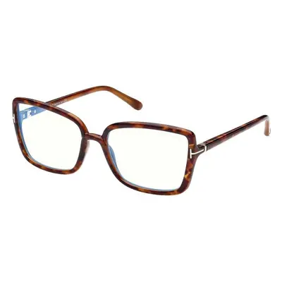 Tom Ford FT5813-B 055 ONE SIZE (56) Havana Férfi Dioptriás szemüvegek