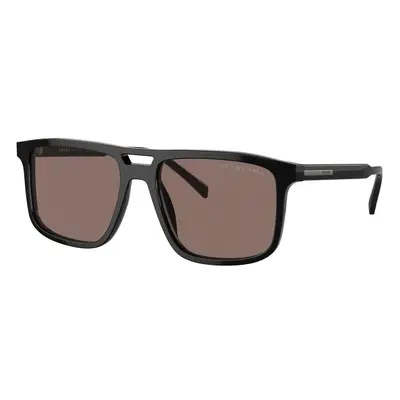 Prada PRA22S 16K30H Polarized M (56) Fekete Női Napszemüvegek