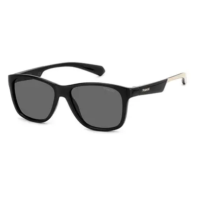 Polaroid Junior PLD8052/S 9HT/M9 Polarized ONE SIZE (47) Fekete Gyermek Napszemüvegek