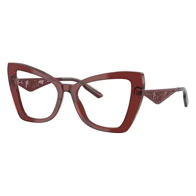 Dolce & Gabbana DG3409 3045 ONE SIZE (53) Vörös Férfi Dioptriás szemüvegek