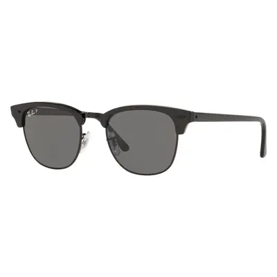 Ray-Ban Clubmaster RB3016 130548 Polarized M (51) Fekete Unisex Napszemüvegek