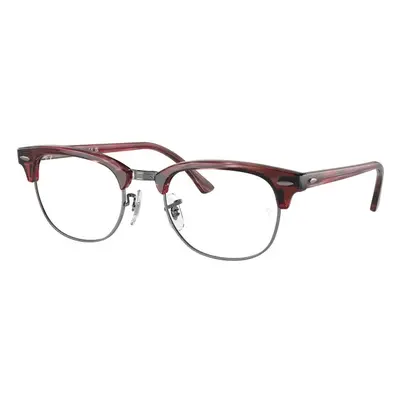 Ray-Ban Clubmaster RX5154 8376 M (51) Vörös Unisex Dioptriás szemüvegek