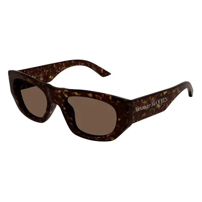 Alexander McQueen AM0450S 002 ONE SIZE (54) Havana Unisex Napszemüvegek