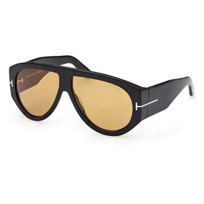 Tom Ford Bronson FT1044 01E ONE SIZE (60) Fekete Unisex Napszemüvegek