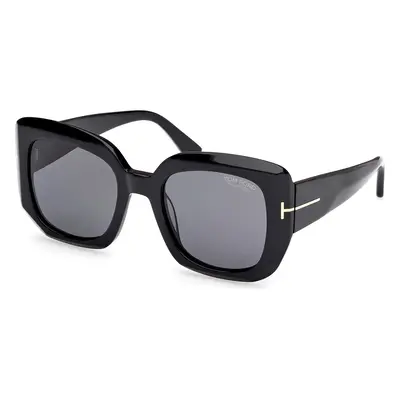 Tom Ford Carla-02 FT1220 01D Polarized ONE SIZE (52) Fekete Férfi Napszemüvegek