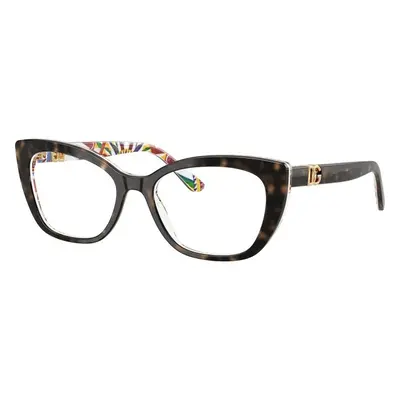 Dolce & Gabbana DG3398 3217 L (54) Havana Férfi Dioptriás szemüvegek