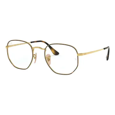 Ray-Ban Hexagonal RX6448 2945 L (54) Havana Unisex Dioptriás szemüvegek