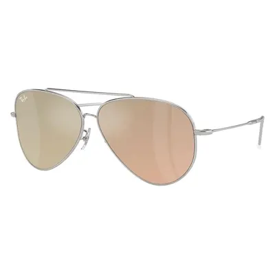 Ray-Ban Aviator Reverse RBR0101S 003/2O M (59) Ezüst Unisex Napszemüvegek