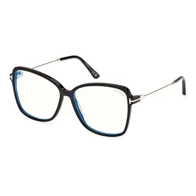 Tom Ford FT5953-B 001 ONE SIZE (55) Fekete Férfi Dioptriás szemüvegek