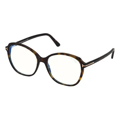 Tom Ford FT5708-B 052 ONE SIZE (57) Havana Férfi Dioptriás szemüvegek