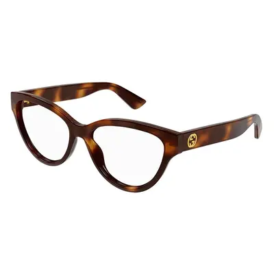 Gucci GG1581O 002 ONE SIZE (55) Havana Férfi Dioptriás szemüvegek