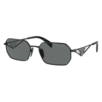 Prada PRA51S 1AB5Z1 Polarized ONE SIZE (58) Fekete Férfi Napszemüvegek