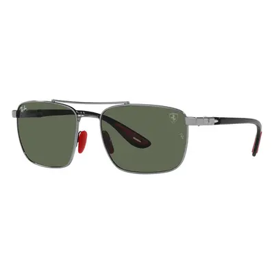 Ray-Ban RB3715M F00171 ONE SIZE (58) Ezüst Unisex Napszemüvegek