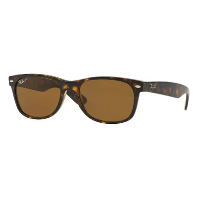 Ray-Ban New Wayfarer RB2132 902/57 Polarized M (55) Havana Női Napszemüvegek