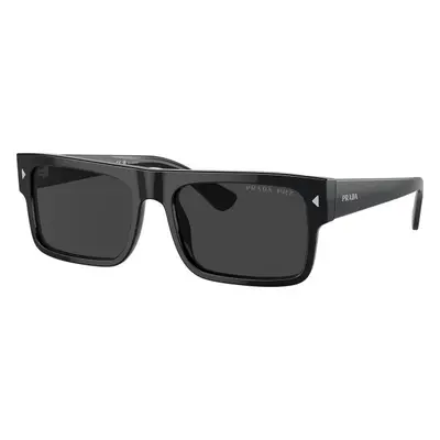 Prada PRA10S 16K08G Polarized M (57) Fekete Női Napszemüvegek