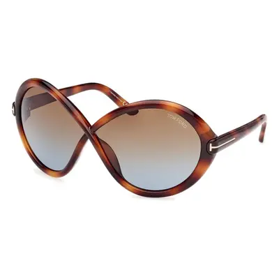 Tom Ford Jada FT1070 53F ONE SIZE (68) Havana Férfi Napszemüvegek