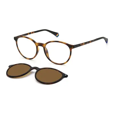 Polaroid PLD6137/CS 086/SP Polarized ONE SIZE (52) Havana Unisex Dioptriás szemüvegek