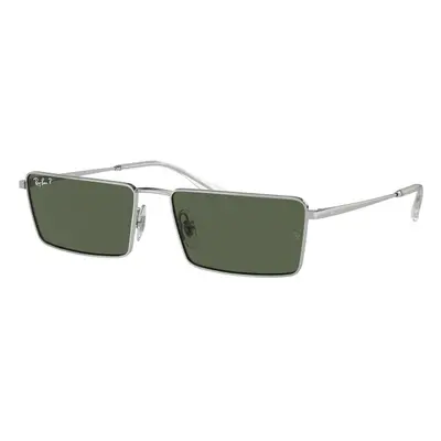 Ray-Ban RB3741 003/9A Polarized M (56) Ezüst Unisex Napszemüvegek