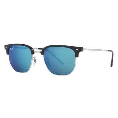 Ray-Ban New Clubmaster RB4416 66704L Polarized M (51) Fekete Unisex Napszemüvegek