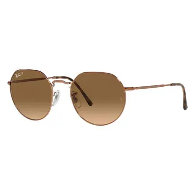 Ray-Ban Jack RB3565 9002M2 Polarized M (53) Barna Unisex Napszemüvegek