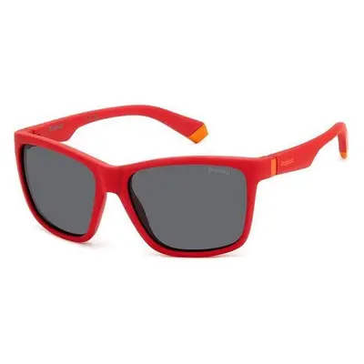 Polaroid Junior PLD8057/S 0Z3/M9 Polarized ONE SIZE (50) Vörös Gyermek Napszemüvegek