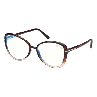 Tom Ford FT5907-B 056 ONE SIZE (55) Havana Férfi Dioptriás szemüvegek