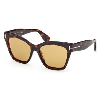 Tom Ford Elvira FT1217 52E ONE SIZE (55) Havana Férfi Napszemüvegek