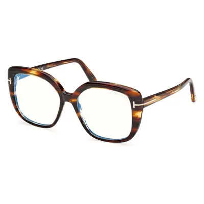 Tom Ford FT6043-B 055 ONE SIZE (53) Havana Férfi Dioptriás szemüvegek