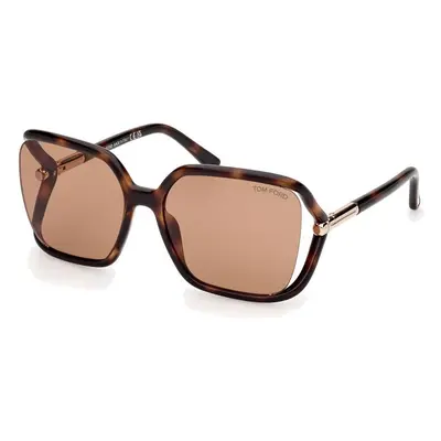 Tom Ford Solange-02 FT1089 52E ONE SIZE (60) Havana Férfi Napszemüvegek