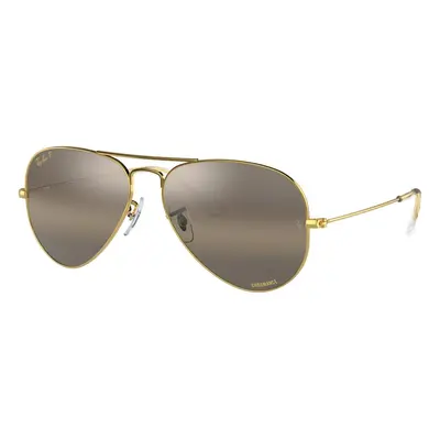 Ray-Ban Aviator Chromance Collection RB3025 9196G5 Polarized L (62) Arany Unisex Napszemüvegek