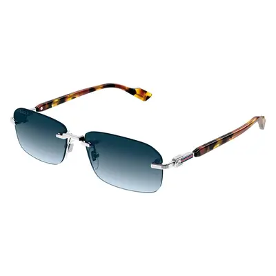 Gucci GG1221S 007 ONE SIZE (56) Ezüst Unisex Napszemüvegek