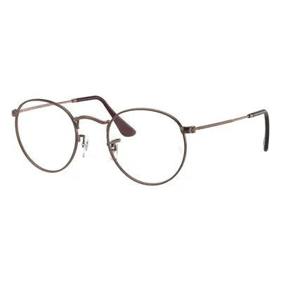 Ray-Ban Round Metal Classic RX3447V 3120 S (47) Barna Unisex Dioptriás szemüvegek