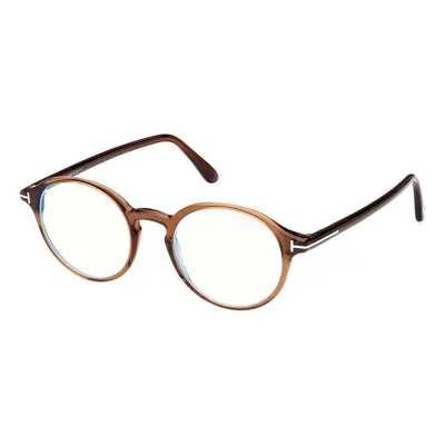 Tom Ford FT5867-B 048 ONE SIZE (49) Barna Unisex Dioptriás szemüvegek