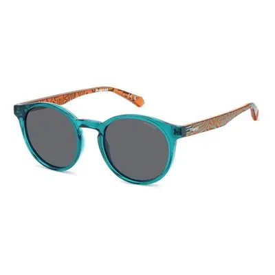 Polaroid Junior PLD8061/S TCF/M9 Polarized ONE SIZE (46) Zöld Gyermek Napszemüvegek