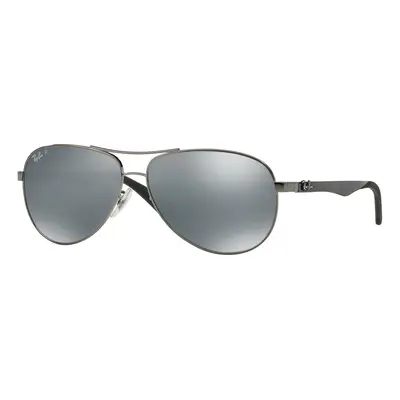 Ray-Ban Carbon Fibre RB8313 004/K6 Polarized L (61) Szürke Női Napszemüvegek