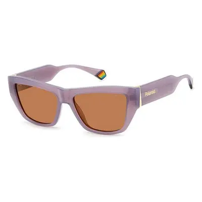 Polaroid PLD6210/S/X 789/HE Polarized ONE SIZE (55) Lila Férfi Napszemüvegek